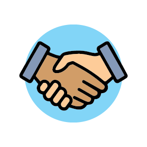 shaking hands